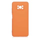 Teleplus Xiaomi Poco X3 NFC Kamera Korumalı İçi Kadife Silikon Bordo Kılıf