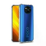 Teleplus Xiaomi Poco X3 Pro Darbe Korumalı Nano Ekran Koruyucu Şeffaf Silikon Cep Telefonu Kılıf
