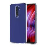 Teleplus Xiaomi Redmi Note 8 Pro Coss Sert Hibrit Silikon Nano Ekran Koruyucu Cep Telefonu Kılıfı