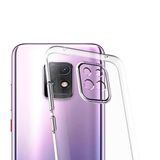 Teleplus Xiaomi Redmi Note 9S Kamera Korumalı Nano Ekran Koruyucu Şeffaf Silikon Cep Telefonu Kılıf