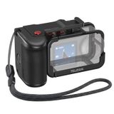 TELESIN DJI Osmo Action 5 Pro/4/3 için alüminyum alaşımdan Street Grip Kit | Kamera sap tutucu seti (sap + ultra hafif kafes) | Patentli basmalı şalter tetikleyici | Ergonomik tasarım