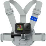 Telesın Manyetik Göğüs Montajı – Kalın Yastıklı Quick Release Askı Kemeri, Konforlu ve Dengeli Kullanım, Gopro Hero 13/12/11/10, Akaso, INSTA360 X5, Djı Osmo 360 Aksiyon Kameralar ile Uyumlu