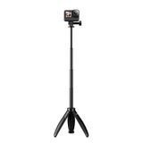 TELESIN Mini Selfie Çubuğu, GoPro Hero 13 12 11 10 9 8 için Çekilebilir Tripod Selfie Çubuğu, Kompakt, Taşınabilir, Ayarlanabilir Aksiyon Kamerası Aksesuarı, Vlog Fotoğrafçılığı, Seyahat Selfie için