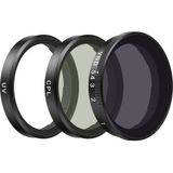 TELESIN Osmo Action 6 Filtre Seti (CPL+VND+UV)