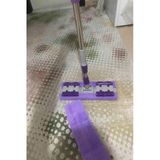 Teleskobik Cam Yer Tan Silme - İstediğin Bezi Tak Kullan - 4 Mandallı -Yedek Bezli Mop Seti