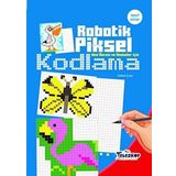 Teleskop Robotik Piksel Kodlama Mavi Kitap