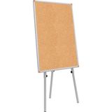 Teleskopik Ayaklı Mantar Pano 90X120CM - Çok Renkli