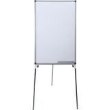 Teleskopik Ayaklı Yazı Tahtası 80X120, Beyaz, Çok Amaçlı ve Pratik Tasarım - Ahşap - Beyaz - Seçenek 1