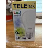 Teletek 9W Gün Işığı Ampul LED Tasarruflu