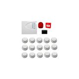 Teletek Konvansiyonel Sistem Yangın Alarm Seti 15 Li MAG2P15