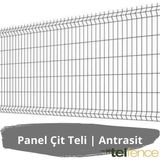 Telfence Panel Çit Teli , Bahçe Çiti , 1 Adet - 100 x 250 - Antrasit