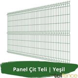 Telfence Panel Çit Teli , Bahçe Çiti , 1 Adet - 50 x 250 - Yeşil