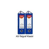 Telgraf Klasör Mavi Geniş A5 Plastik 2 Adet