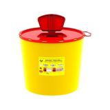 Telkar 10 Adet 5 Lt Kesici Ve Delici Tıbbi Enfekte Atık Kutusu