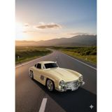 Telkur WS-300SL Nostaljik Araba Görünümlü Bluetooth,hafıza Kartı,usb Bellek,aux ve Radyo Destekli Hoparlör Bej - Çok Renkli