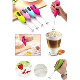 Telli Mini Blender – Pilli Süt Köpürtücü, El Mikseri ve Pratik Kahve Aleti