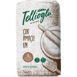 Tellioğlu Çok Amaçlı Un 2 kg Buğday Unu Özellikleri ile Mutfaklar İçin İdeal