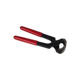 Tellioğlu Metal Ufak Kerpeten 160 mm, Kırmızı-Siyah
