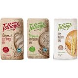 Tellioğlu Organik Tam Buğday Unu/ Organik Özel Amaçlı/ Tam Buğday Unu 3X1 Kg - 3 kg