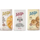 Tellioğlu Sarı Durum Buğday Unu/ Pizza Unu/ İrmik Semolina 3X1 Kg - 3 kg
