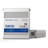 Teltonika TE-TSW101 5 Port Gigabit 4 Port PoE+ Aouromotive PoE+ Switch