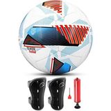 Telvesse 3lü Set Futbol Topu Sert Zemin İçin Kaliteli Sekme Performansı ve Dayanıklı Yapı - Çok Renkli