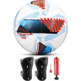 Telvesse 3lü Set Futbol Topu Tekmelik Neon League Pompalı Set Sert Zemin Halı Saha Futbol Topu Neon No:5