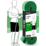 Telvesse 45 kg Direnç Bandı Yeşil - Ultra Sert Kas Geliştirme Lastiği Fitness Pilates Cross Training