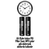 Telvesse 8li AA R6 Kalın Kalem Pil Saat Pili Zn-C 1.5V