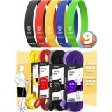 Telvesse 9lu TERA SET 5+15+25+35 KG + 5Li Pilates Direnç Bandı Barfiks Lastiği Loop Band Mix Ton