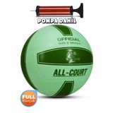 Telvesse All Court Voleybol Topu Pompa Dahil Set Kauçuk Dikişsiz Yekpare Üretim İç Dış Mekan NO:5 Yeşil