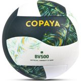 Telvesse Copaya BV500 Hibrit Plaj Voleybol Topu Yeşil-Beyaz No:5 280 gram