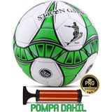 Telvesse Futbol Topu El Dikisli Pompali Set Ultra Dayanikli Sert Zemin Hali Saha Topu 5 Numara