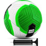 Telvesse Futbol Topu FT501 Flight Pompalı Set Dayanıklı Sert Zemin Halı Saha Futbol Topu No:5 - Renkli