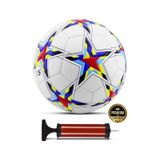 Telvesse Futbol Topu Şampiyonlar Ligi Pompalı Sert Zemin Halı Saha Futbol Topu No:5 Kırmızı 034 Kırmızı