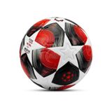 Telvesse PRO-Series PU Futbol Topu Lazer Kesim Şampiyonlar Beton Halı Saha Resmi Maç Futbol Topu Kırmızı 520
