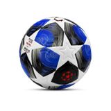 Telvesse PRO-Series PU Futbol Topu Lazer Kesim Şampiyonlar Beton Halı Saha Resmi Maç Futbol Topu Mavi 520