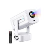 Telvesse Profesyonel Akıllı Sinema Projeksiyon Cihazı Projektör Ekran Yansıtma Wifi Bluetooth 5.4 300 ANSI Full HD 4K Destek 30-200 İnç