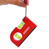 Telvesse Rodex Cep Tipi Mini Su Terazisi Kırmızı Mıknatıslı Su Terazisi