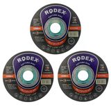 Telvesse Rodex İnox Metal Kesici Taş Disk 115 x 1 mm 3 Adet