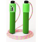 Telvesse Sayaçlı Atlama Ipi Uzunluk Ayarlanabilir Atlama Sekme Ipi Jump Rope Şeffaf Simli Ip K1567 - Çok Renkli
