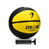 Telvesse Strong Basketbol Topu Pompalı Full Kauçuk Dayanıklı Deep Channel Kabartma No:7 B12