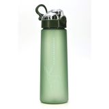 Telvesse Su Matarası Tritan Geniş Ağız Su Şişesi Luxury Spor Matarası Suluğu BPAsız 730 mL Yeşil 0110