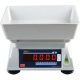 TEM EKO LED ÇİFT EKRAN ÇUKUR KEFE TARTIM TERAZİ 30 KG