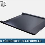 Tem Rampalı-1500 kg 100x150 Ağır Hizmet Tipi Baskül