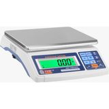 Tem Tartım Terazisi AWS 30 kg x 1 gr Endüstriyel Kullanım İçin Geniş Açılı LCD Gösterge
