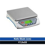 Tem TS-500 25 kg Hassas Terazi LCD Ekranlı 1 gr Hassasiyetle Kullanım İçin Tasarlandı