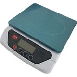 Tem TS-500 25 kg Kapasiteli Hassasiyetli Terazi 1 gr Fonksiyonlu Paslanmaz Metal Kefeli