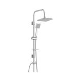 Tema 1f Rain Krom Duş Seti Paslanmaz Pirinç Malzeme ile Şık Tasarım ve Ergonomik Kullanım
