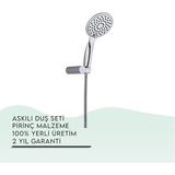 Tema 52020 Slim - Ultra İnce Askılı Duş Seti